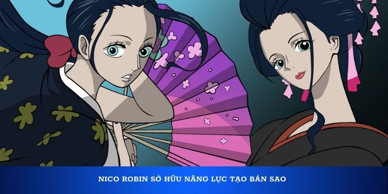 Nico Robin sở hữu năng lực tạo bản sao